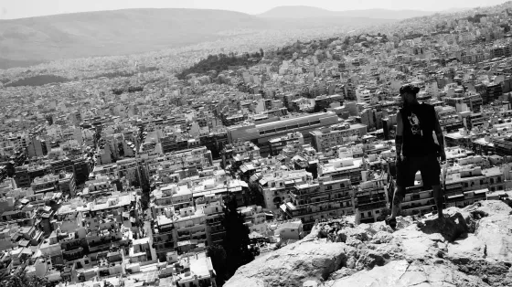 Hitchhiking across Greece - Athens