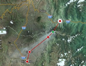 Riobamba to Baños walk, Ecuador Riobamba to Baños walk, Ecuador