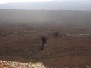 Volcano Chico near volcano Sierra Negra