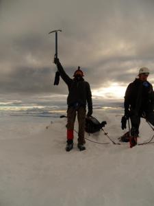 chimborazo vrchol chimborazo peak, ecuador